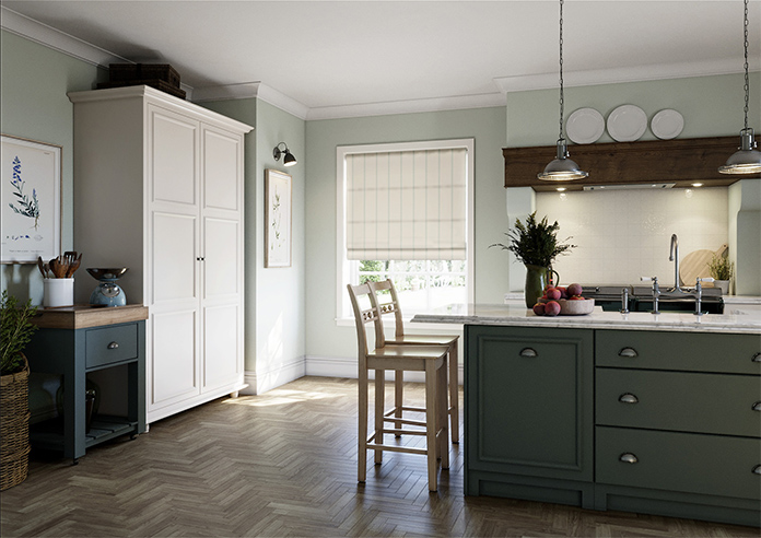 The British Stripe Co. Victoria, Teignbridge No.2 - Roman Blind - Image 6